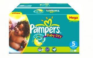 Bỉm Pampers Mega Baby-Dry số 5